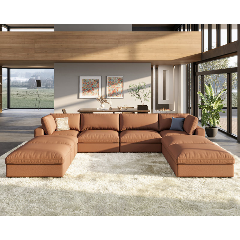 Hokku Designs Weymouth Modular Sectional Sofa, 152 Inches Hokku Designs Weymouth Modular Sectional Sofa, 152 Inches